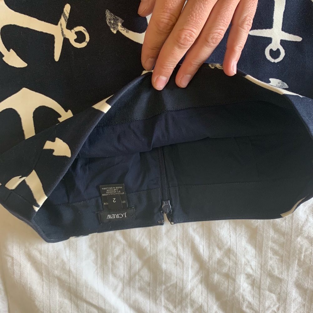 Anchor skirt, j crew